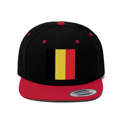 BELGIUM Unisex Flat Bill Hat