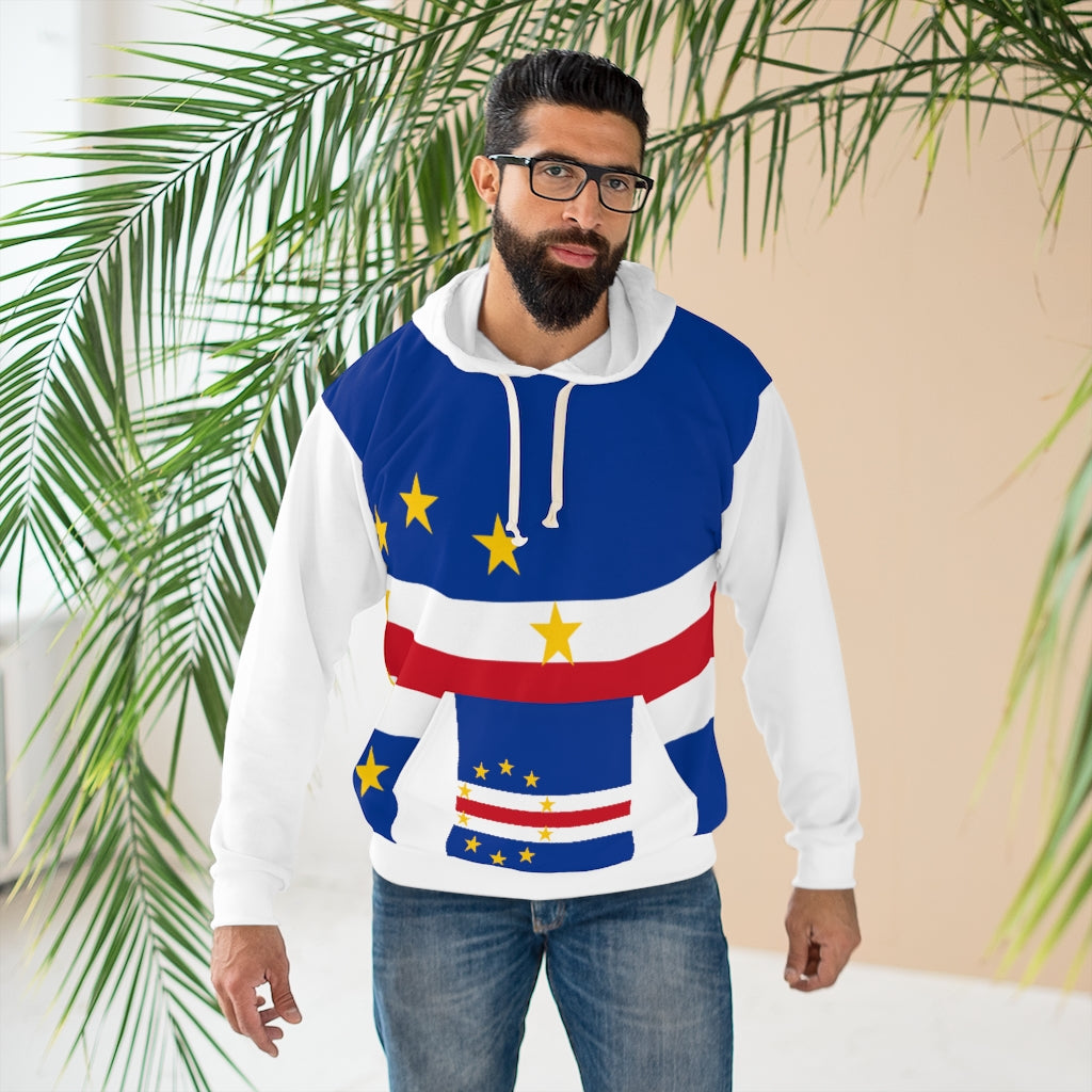 cape Verde AOP Unisex Pullover Hoodie