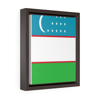 UZBEKISTAN Vertical Framed Premium Gallery Wrap Canvas