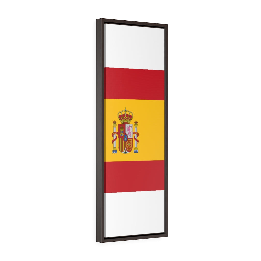 SPAIN Vertical Framed Premium Gallery Wrap Canvas