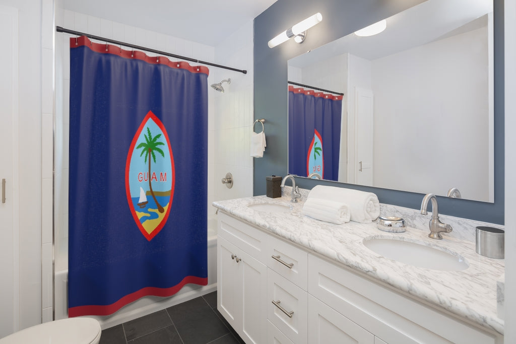 GUAM Shower Curtains