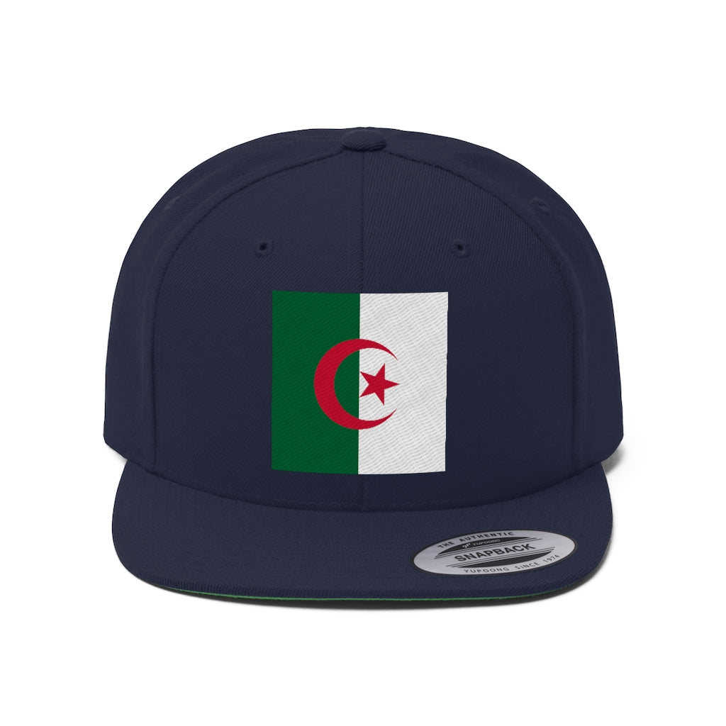 ALGERIA Unisex Flat Bill Hat