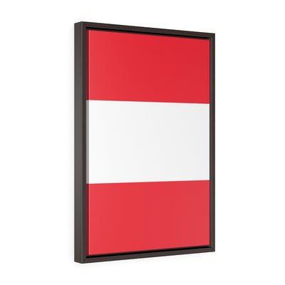 AUSTRIA Vertical Framed Premium Gallery Wrap Canvas