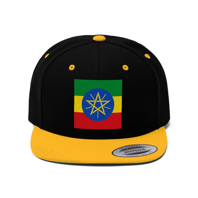 ETHIOPIA Unisex Flat Bill Hat