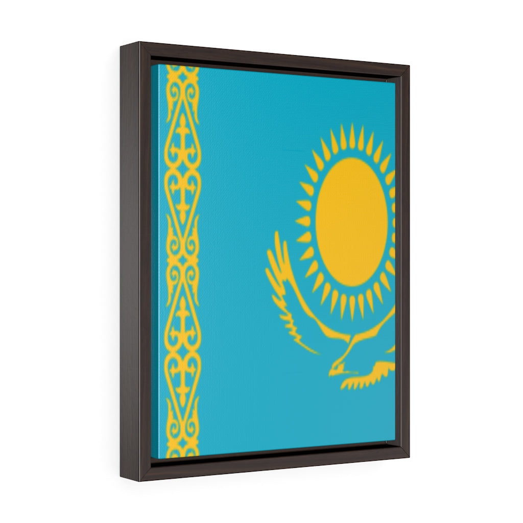 KAZAKHSTAN Vertical Framed Premium Gallery Wrap Canvas