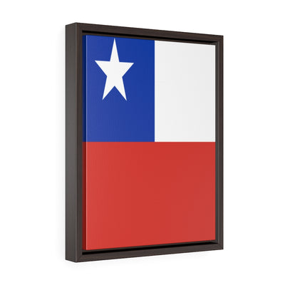 CHILE Vertical Framed Premium Gallery Wrap Canvas