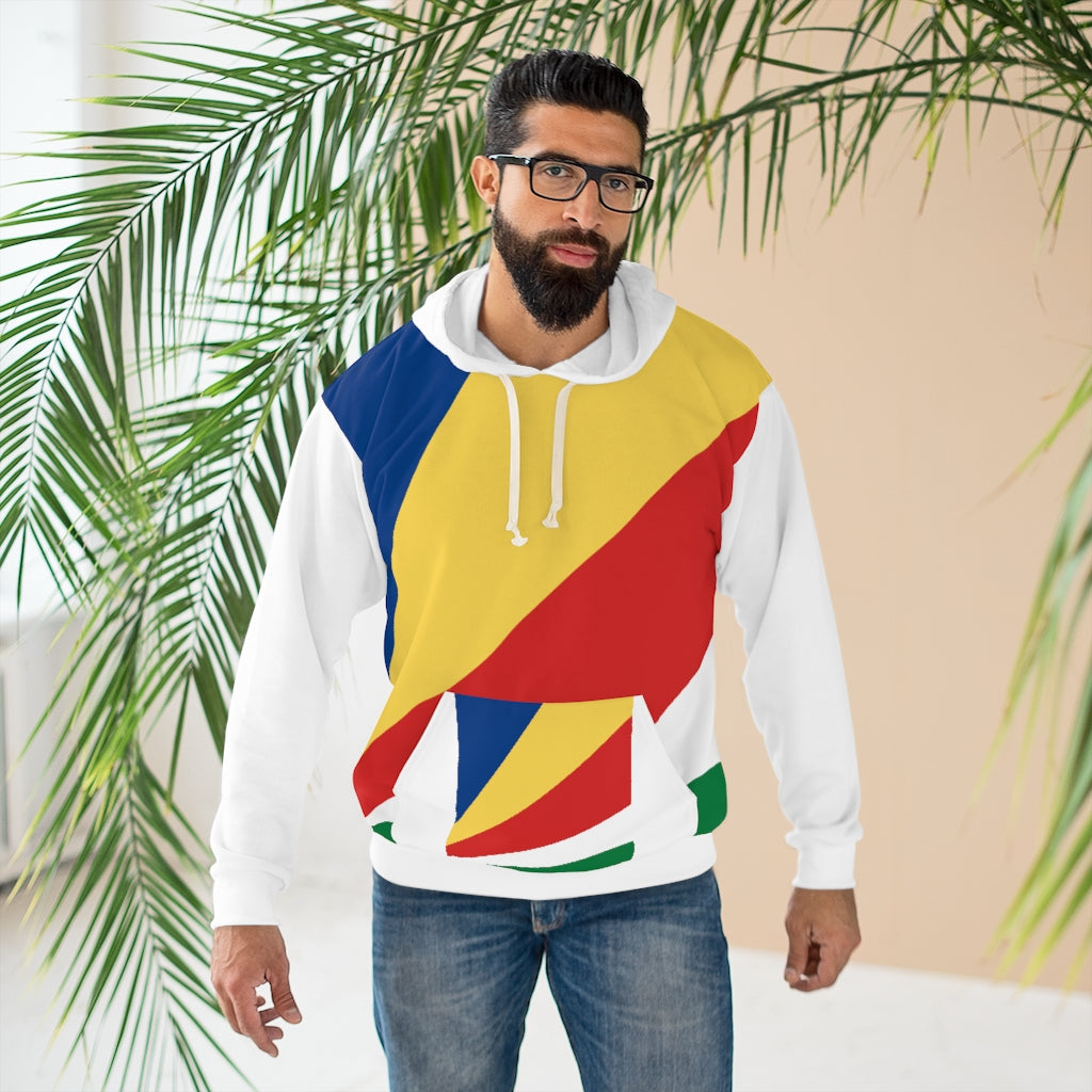 SEYCHELLES AOP Unisex Pullover Hoodie