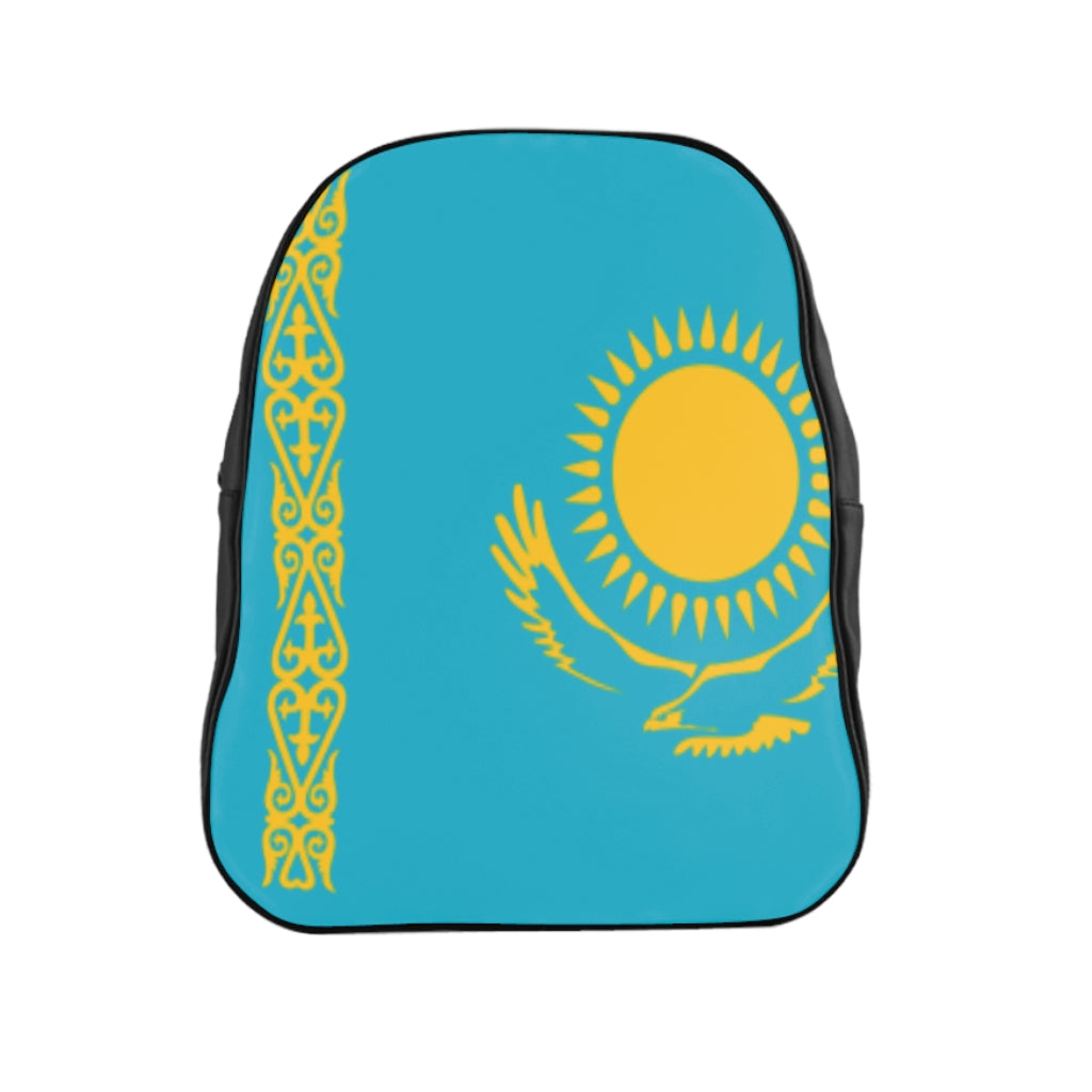 KAZAKHSTAN FLAG School Backpack