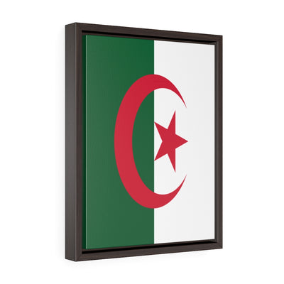 ALGERIA Vertical Framed Premium Gallery Wrap Canvas