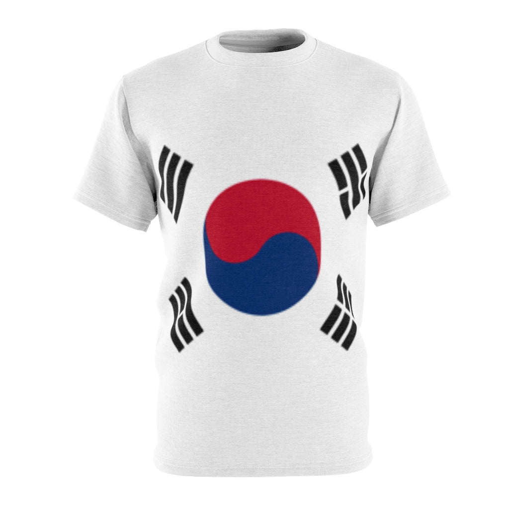 SOUTH KOREA Unisex AOP Cut & Sew Tee