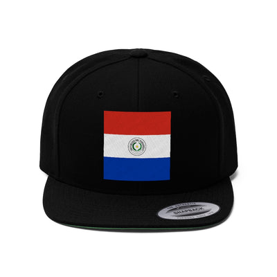 PARAGUAY Unisex Flat Bill Hat