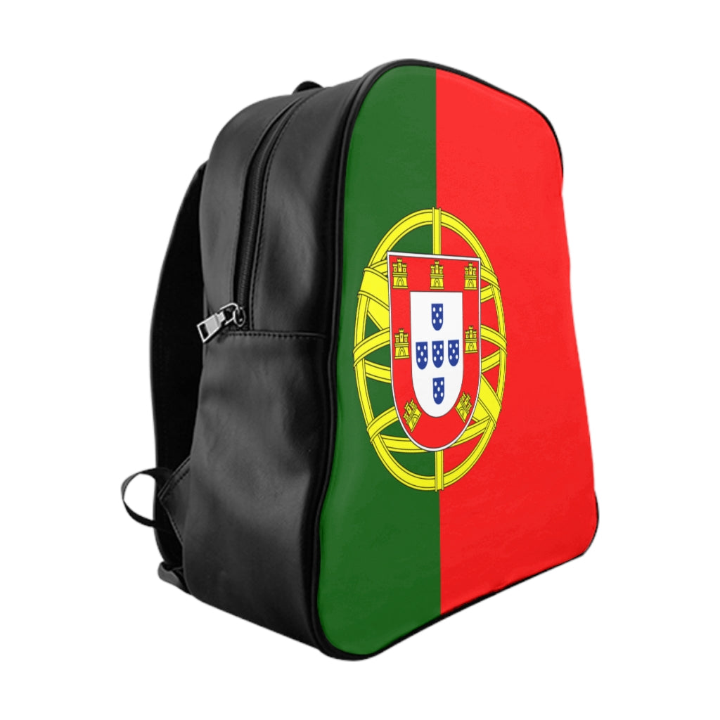 Portugal flag School Backpack