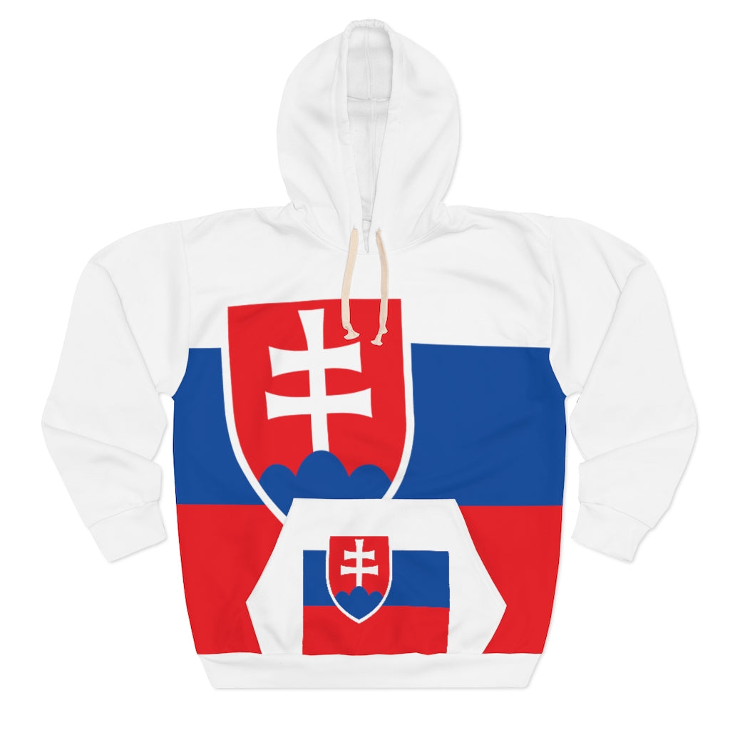 SLOVAKIA AOP Unisex Pullover Hoodie