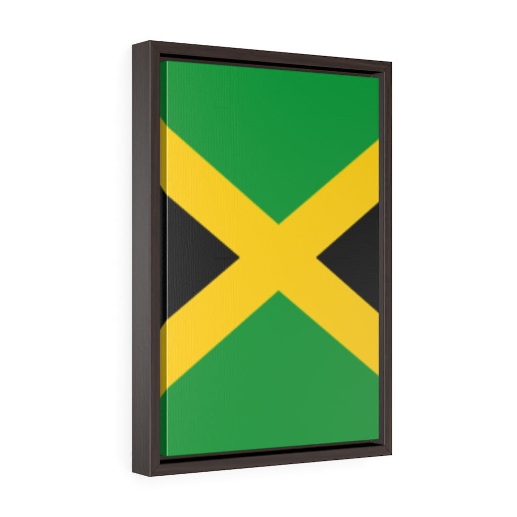 JAMAICA Vertical Framed Premium Gallery Wrap Canvas