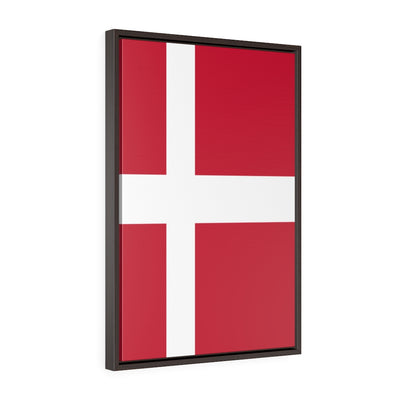 DENMARK Vertical Framed Premium Gallery Wrap Canvas