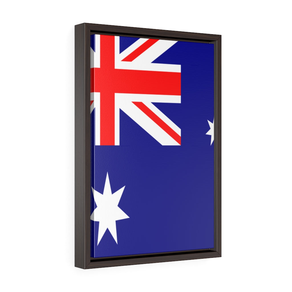 AUSTRALIA Vertical Framed Premium Gallery Wrap Canvas