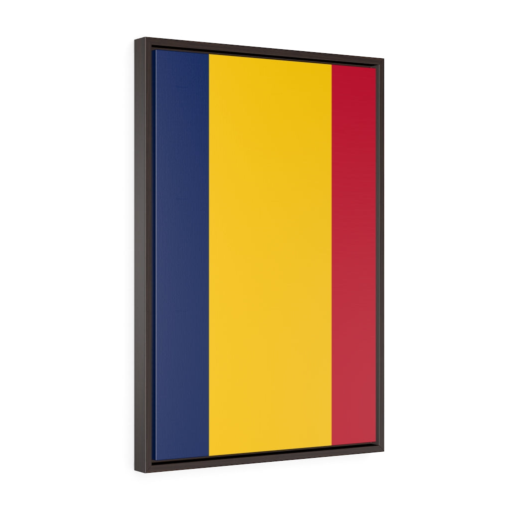 CHAD Vertical Framed Premium Gallery Wrap Canvas