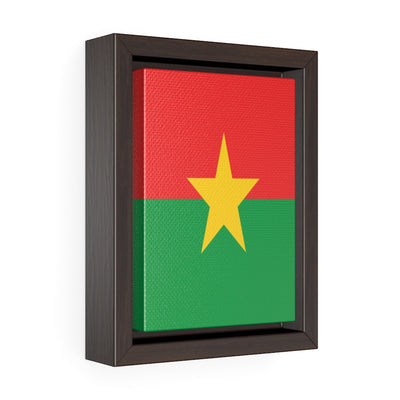 BURKINA FASO Vertical Framed Premium Gallery Wrap Canvas