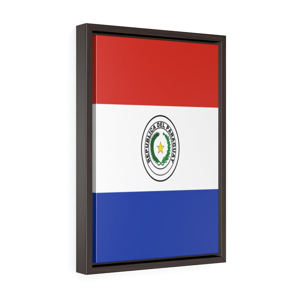 PARAGUAY Vertical Framed Premium Gallery Wrap Canvas