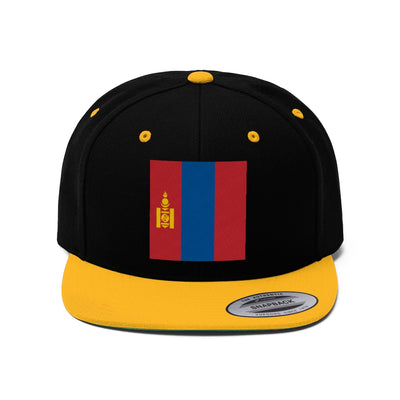 MONGOLIA Unisex Flat Bill Hat