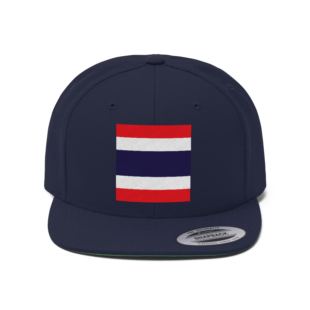 THAILAND Unisex Flat Bill Hat