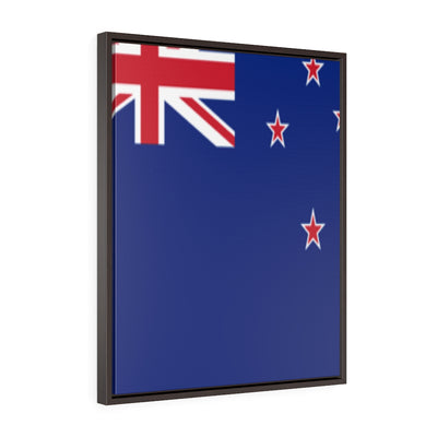 NEW ZEALAND Vertical Framed Premium Gallery Wrap Canvas