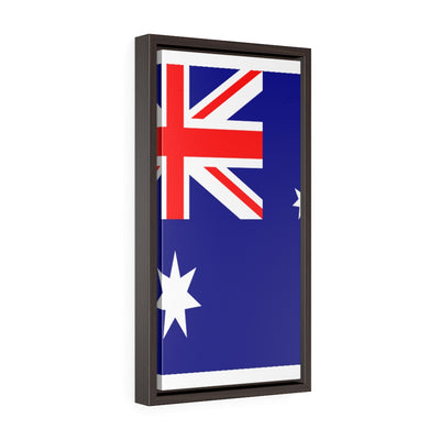 AUSTRALIA Vertical Framed Premium Gallery Wrap Canvas