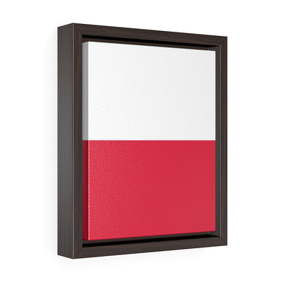 POLAND Vertical Framed Premium Gallery Wrap Canvas