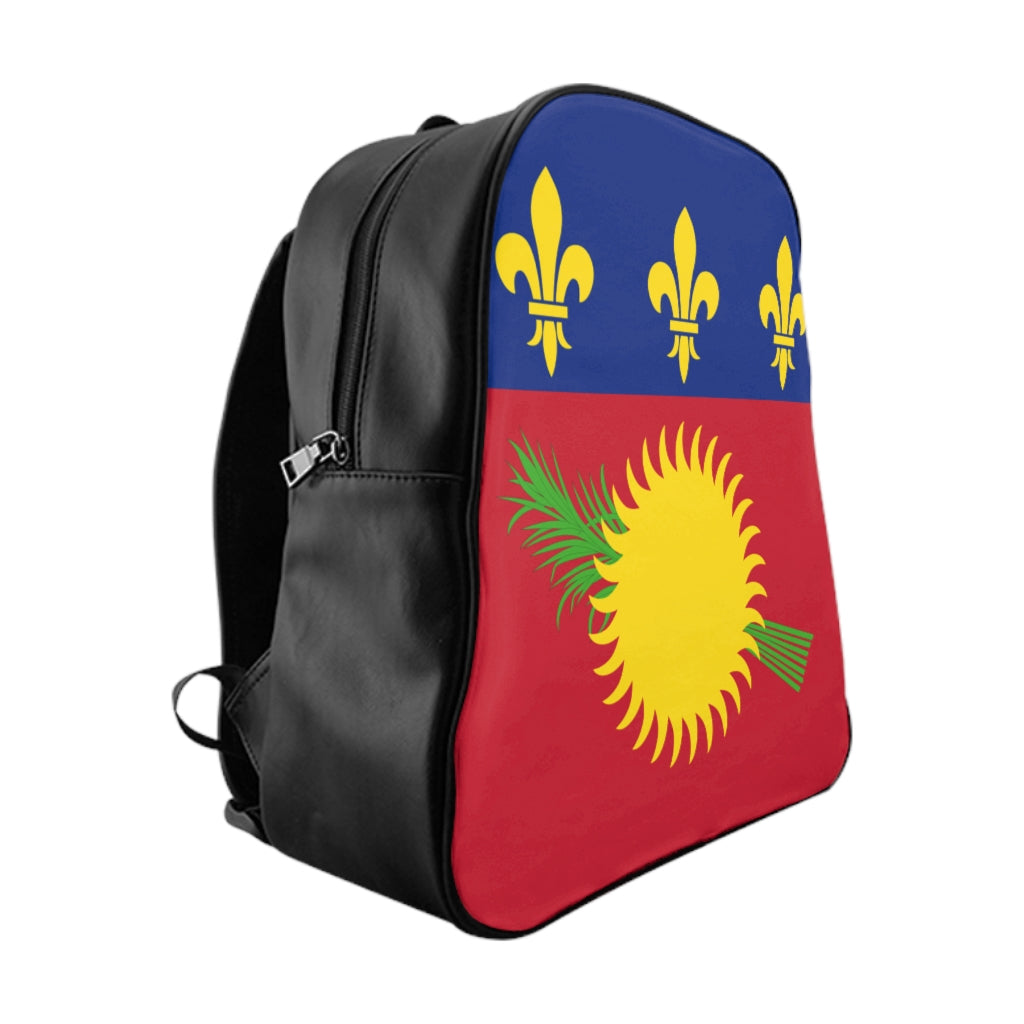 GUADELOUPE FLAG School Backpack