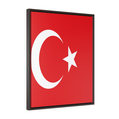 TURKEY Vertical Framed Premium Gallery Wrap Canvas