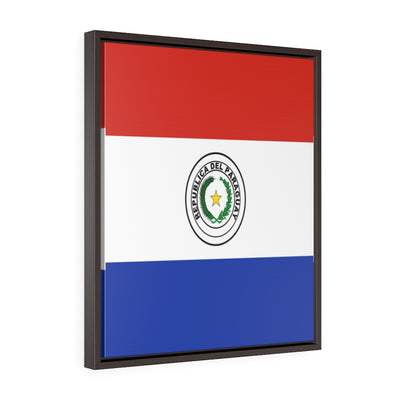 PARAGUAY Vertical Framed Premium Gallery Wrap Canvas