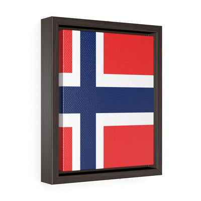 NORWAY Vertical Framed Premium Gallery Wrap Canvas