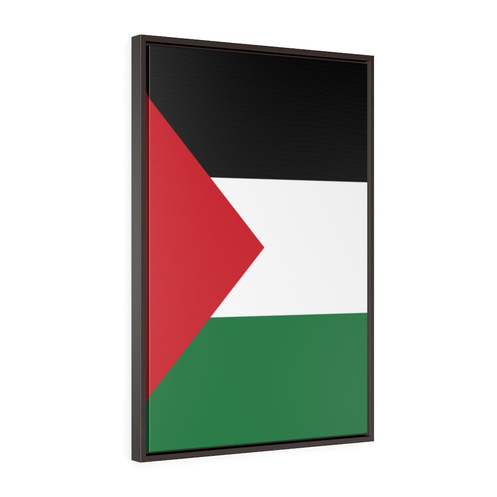 PALESTINE Vertical Framed Premium Gallery Wrap Canvas