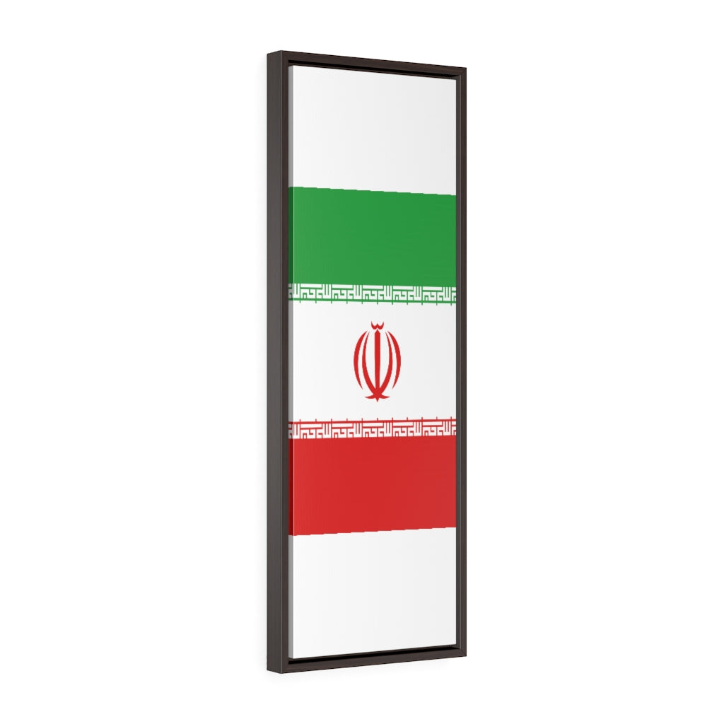 IRAN Vertical Framed Premium Gallery Wrap Canvas