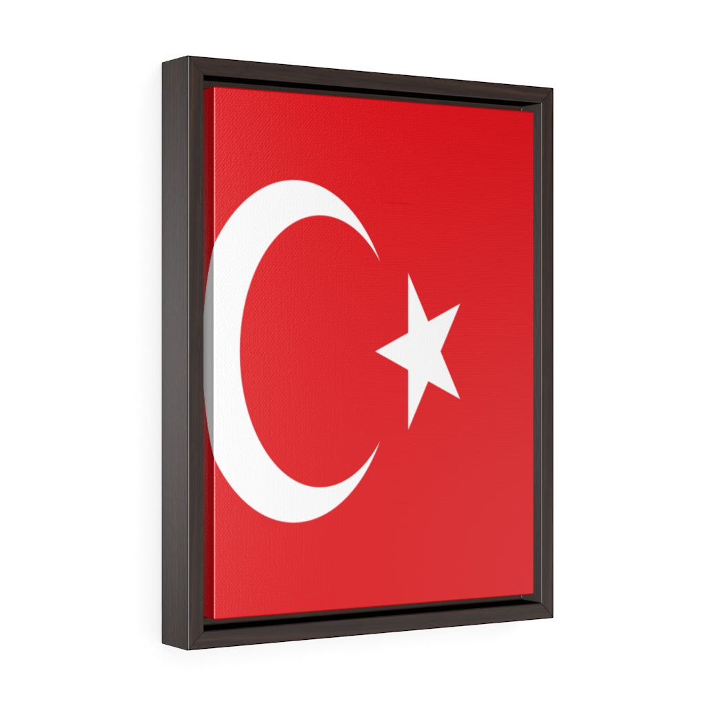 TURKEY Vertical Framed Premium Gallery Wrap Canvas