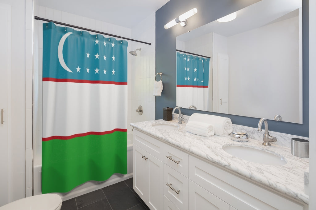 UZBEKISTAN Shower Curtains