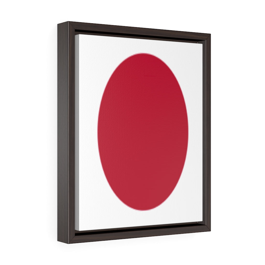 JAPAN Vertical Framed Premium Gallery Wrap Canvas