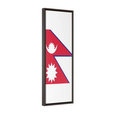 NEPAL Vertical Framed Premium Gallery Wrap Canvas