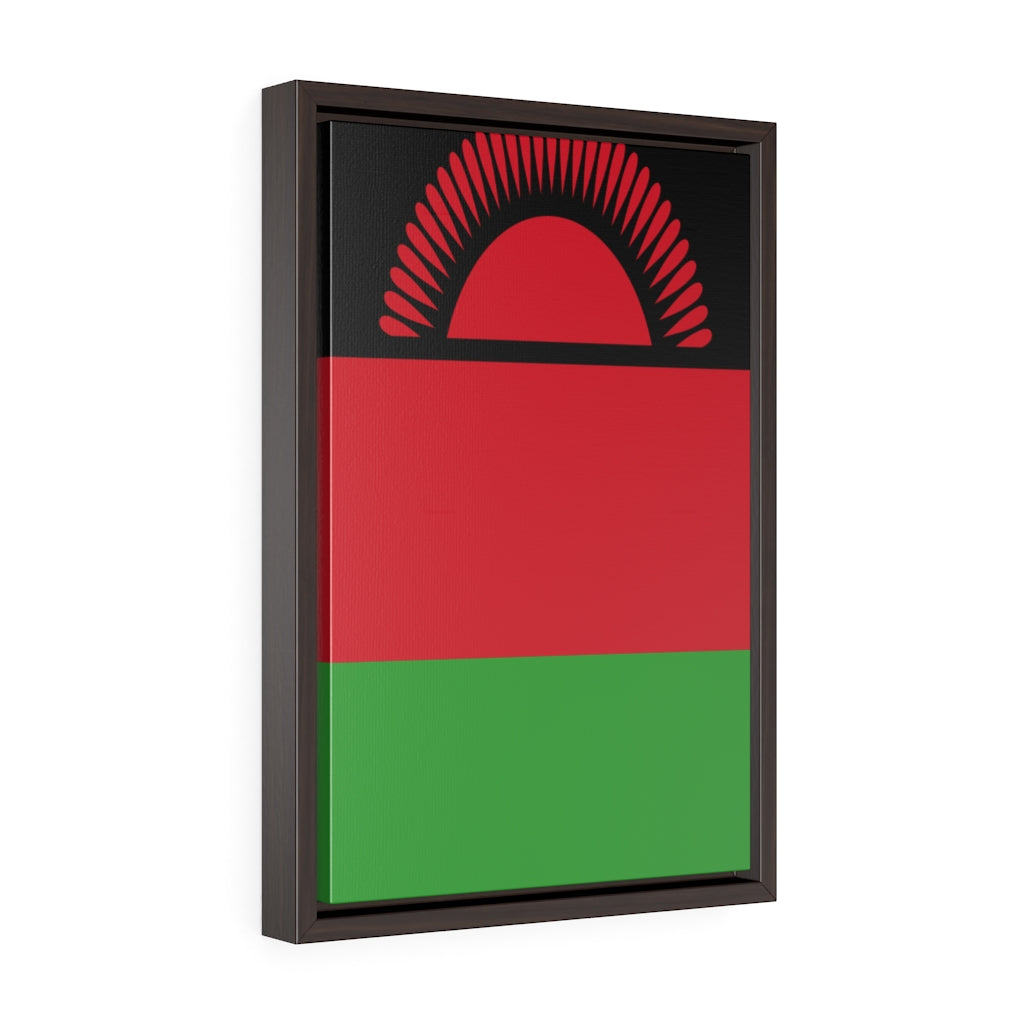 MALAWI Vertical Framed Premium Gallery Wrap Canvas