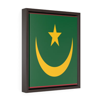 MAURITANIA Vertical Framed Premium Gallery Wrap Canvas