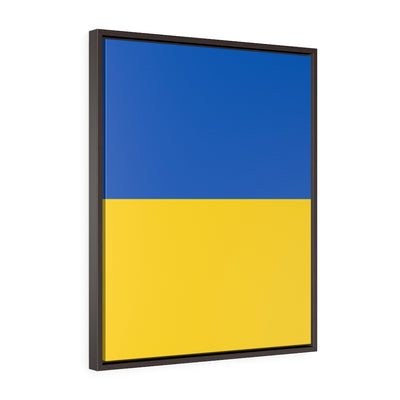 UKRAINE Vertical Framed Premium Gallery Wrap Canvas