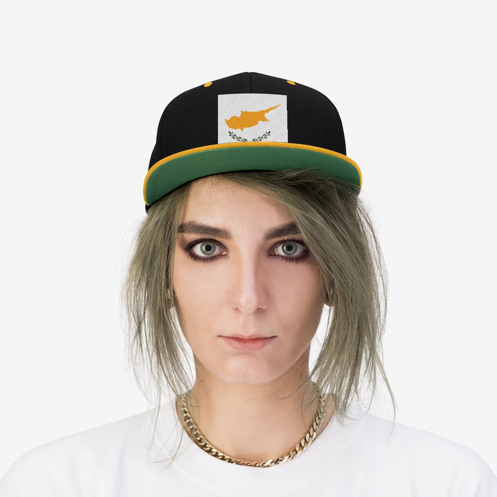 CYPRUS Unisex Flat Bill Hat