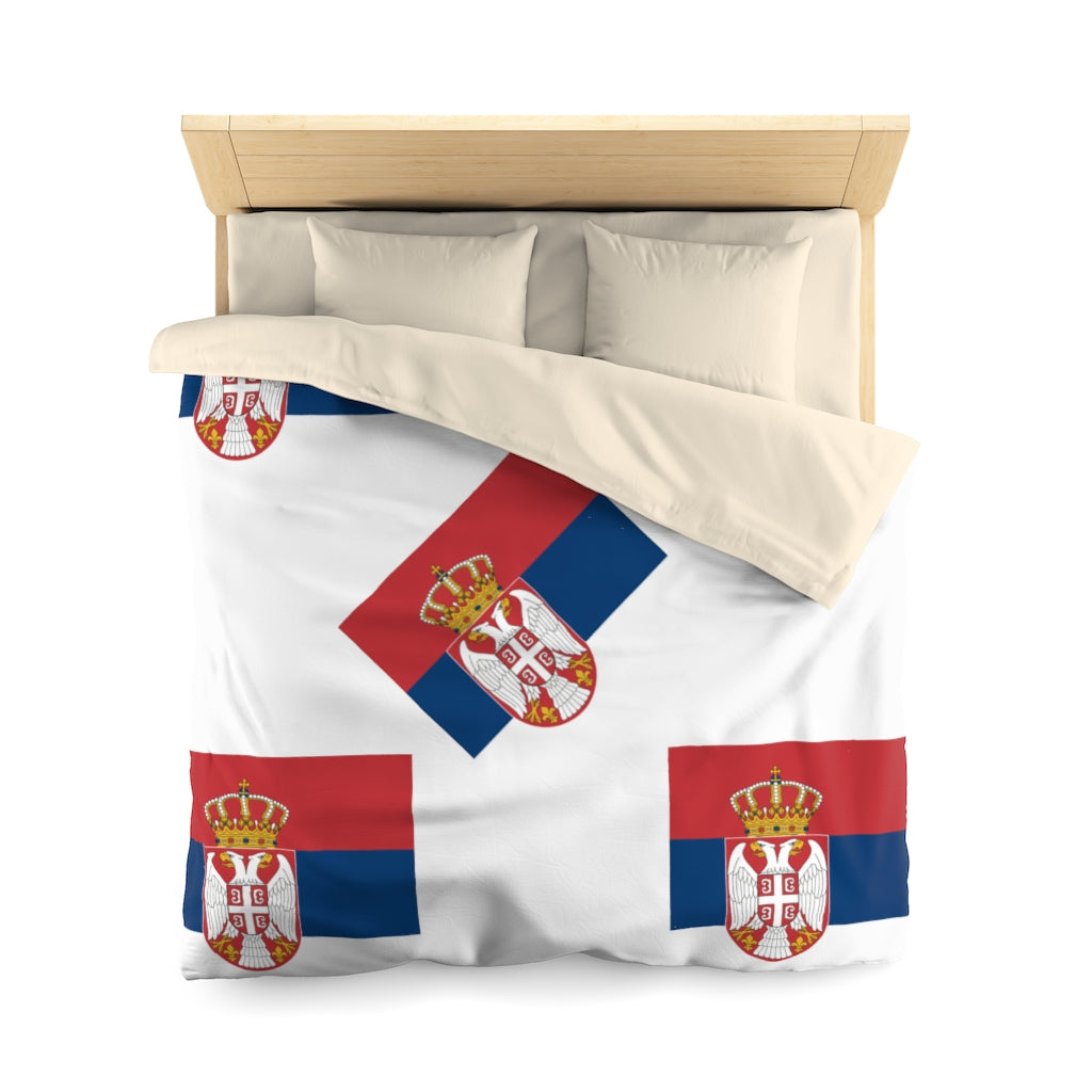 SERBIA Microfiber Duvet Cover