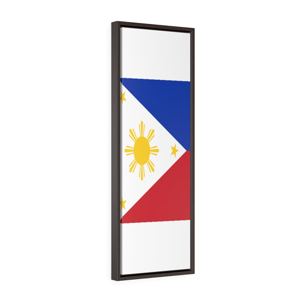 Philippines Vertical Framed Premium Gallery Wrap Canvas