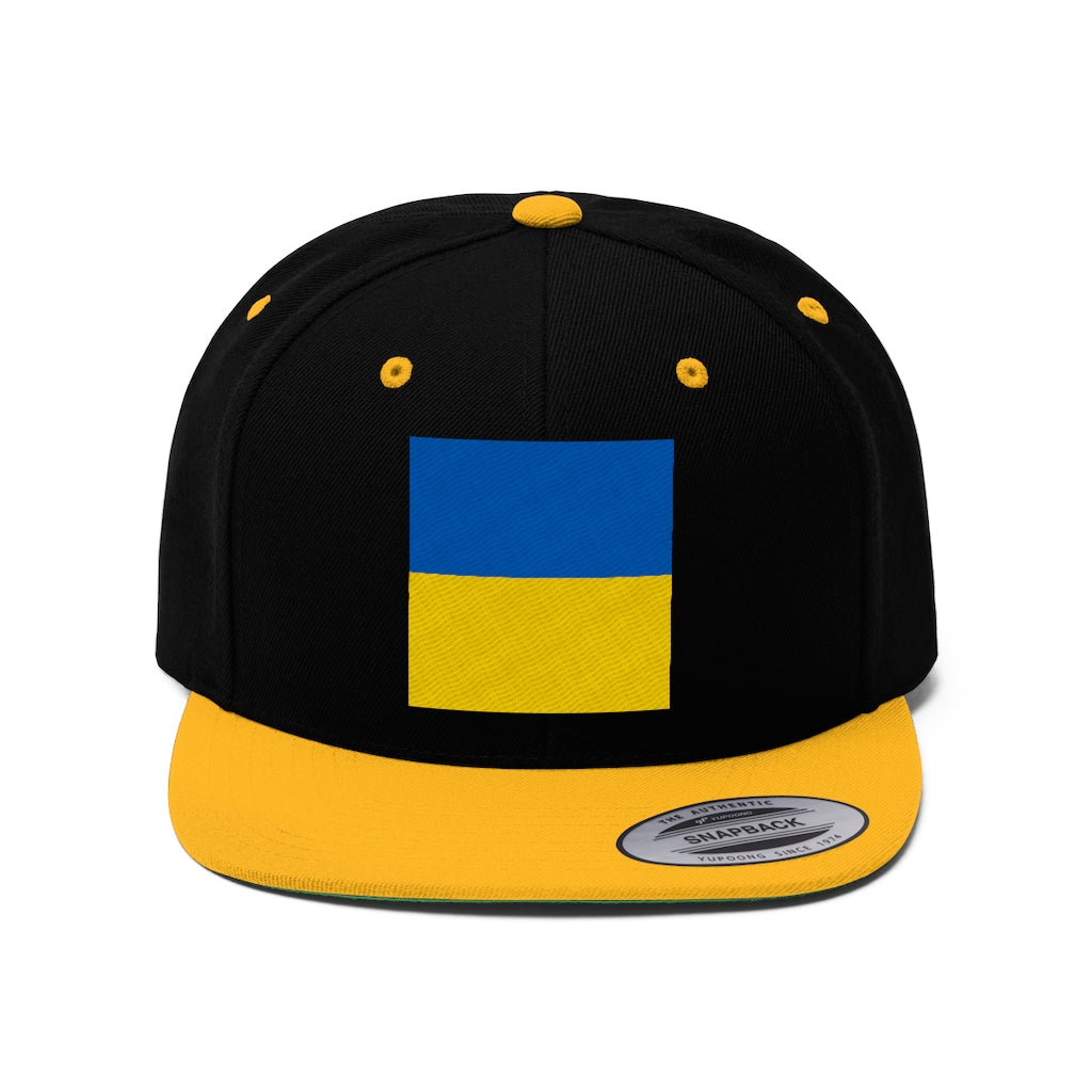 UKRAINE Unisex Flat Bill Hat