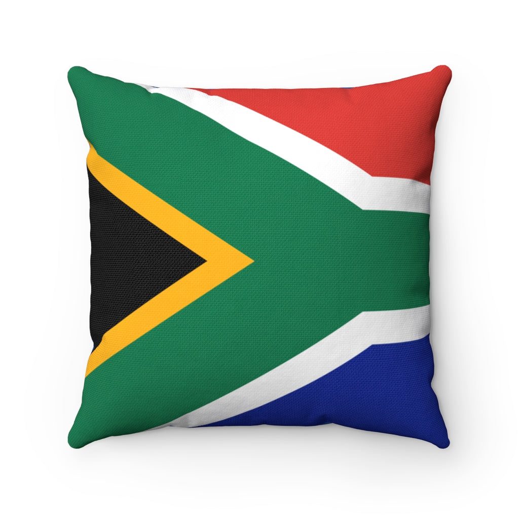 South Africa  flag Spun Polyester Square Pillow