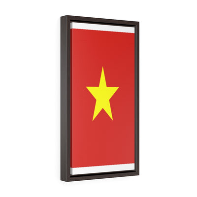 VIETNAM Vertical Framed Premium Gallery Wrap Canvas