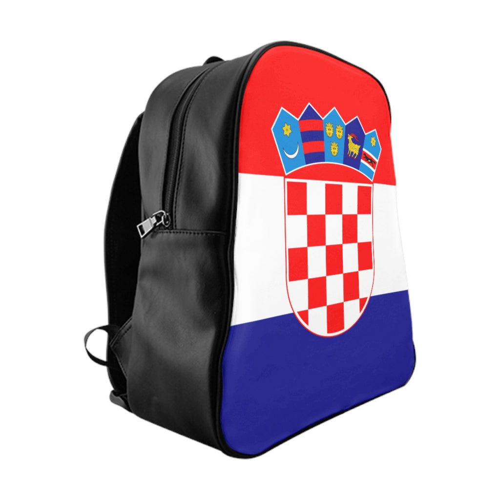 CROATIA FLAG School Backpack