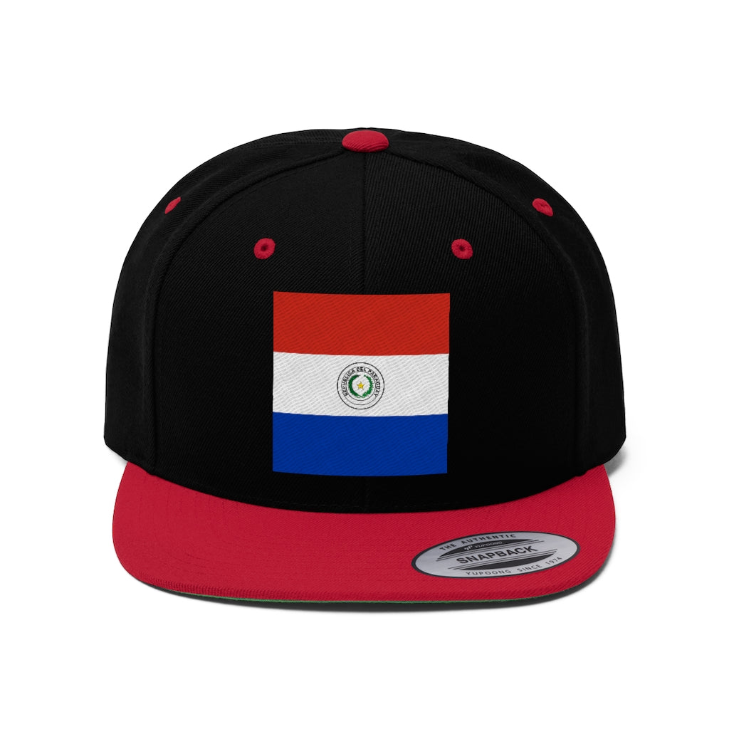 PARAGUAY Unisex Flat Bill Hat