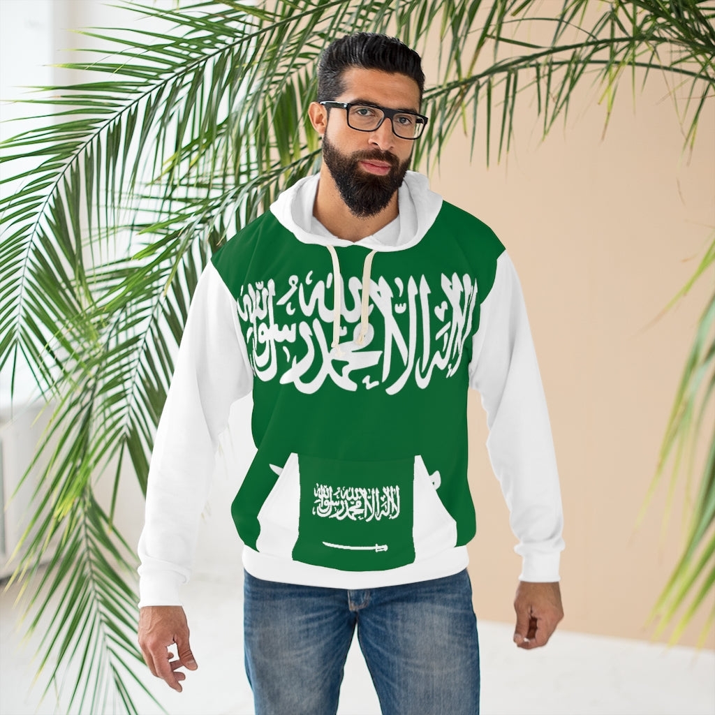 SAUDI ARABIA AOP Unisex Pullover Hoodie